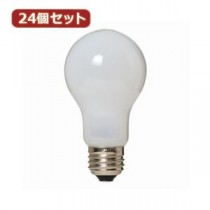 YAZAWA 24個セット 長寿命シリカ40W形 LW100V40WWLX24