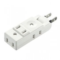 （まとめ） サンワサプライ スイングミニタップ TAP-AC10W 【×5セット】