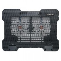 ミヨシ 2ファン ノートPC用スタンド キャスタータイプ NSF-04