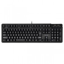 エレコム 有線フルキーボード／メンブレン式／メカニカルライク／USB（2.0）2ポート／1000万回高耐久／ブラック TK-FCM094HBK