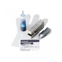 （まとめ） エレコム キヤノン 371用詰め替えインク THC-371C5 【×5セット】