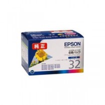 EPSON （純正インクカートリッジ 6色セット） IC6CL32