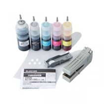 エレコム 詰替えインク／キヤノン／BCI-380+381対応／5色セット（4回分） THC-381380SET4