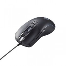 エレコム ゲーミングマウス／光学式／8000万回耐久スイッチ／6200dpi／5ボタン／有線／ブラック M-G01URBK