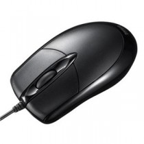 （まとめ） サンワサプライ PS／2有線光学式マウス MA-130HPBK 【×3セット】