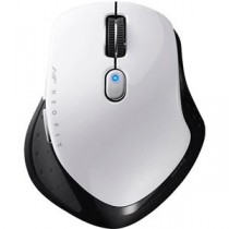 （まとめ）バッファロー 無線 BlueLED5ボタン ネオフィットマウス Sサイズ ホワイト BSMBW510SWH 1個【×2セット】