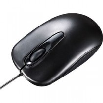 （まとめ）サンワサプライ 有線光学式マウスブラック MA-R115BK 1個【×5セット】