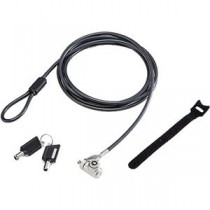 エレコム セキュリティワイヤーロックスタンダード シリンダー錠/MiniSaver(3×7)互換 ESL-701 1個