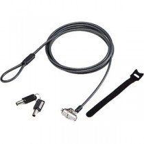 エレコム セキュリティワイヤーロックスタンダード シリンダー錠/NobleWedge(3.2×4.5)互換 ESL-703 1個