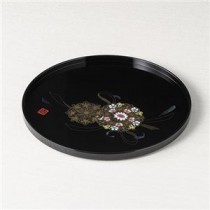 （まとめ） 花てまり 9.0丸盆 K20106634 【×3セット】