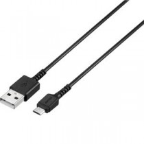 バッファロー（サプライ） USB2.0ケーブル（Type-A to microB） スリム 0.5m ブラック BSMPCMB105BK