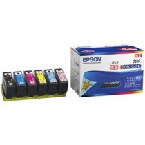 （まとめ）【純正品】 EPSON KAM-6CL-L インクカートリッジ カメ 6C-L【×3セット】
