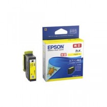 （まとめ）【純正品】 EPSON KAM-Y-L インクカートリッジ カメ イエローL【×5セット】