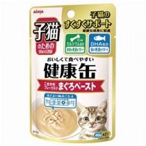 〔まとめ〕 キャットフード ペットフード 子猫のための健康缶パウチ こまかめフレーク入りまぐろペースト 40g 48セット 猫用品 ペット用品【代引不可】