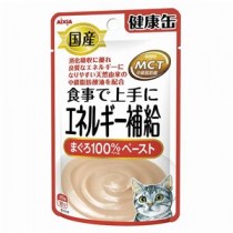 〔まとめ〕 キャットフード ペットフード 国産 健康缶パウチ エネルギー補給 まぐろペースト 40g 48セット 猫用品 ペット用品【代引不可】