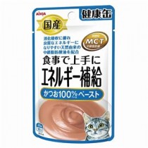 〔まとめ〕 キャットフード ペットフード 国産 健康缶パウチ エネルギー補給 かつおペースト 40g 48セット 猫用品 ペット用品【代引不可】