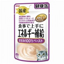 〔まとめ〕 キャットフード ペットフード 国産 健康缶パウチ エネルギー補給 ささみペースト 40g 48セット 猫用品 ペット用品【代引不可】