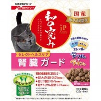 〔まとめ〕 キャットフード ジェーピースタイル 和の究み 猫用セレクトヘルスケア 腎臓ガード 2種の味アソート 200g 12セット【代引不可】