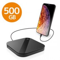 エレコム ELECOM Portable Drive USB3.0 500GB Black/スマートフォン用 ELP-SHU005UBK