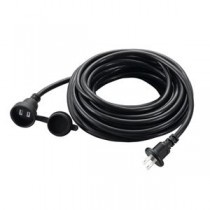 5個セット YAZAWA 防雨型延長コード1個口10mブラック H7RP1010BKX5