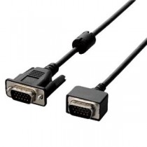 5個セット エレコム コンパクトコネクタD-Sub15ピンケーブル CAC-C30BKX5