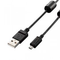 5個セット エレコム デジカメ用USBケーブル（平型mini8pin） DGW-F8UF15BKX5