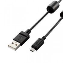 5個セット エレコム デジカメ用USBケーブル（平型mini8pin） DGW-F8UF05BKX5
