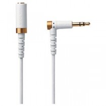 5個セット エレコム ヘッドホン延長ケーブル/高耐久/1m/ホワイト EHP-35ELS10WHX5