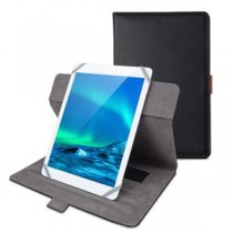 エレコム タブレット汎用ブックタイプケース/ソフトレザー/360度回転/7.0～8.4inch/ブラック TB-08360BK