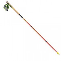 トレランポール/ストック 【レッド 115cm】 ロンググリップ仕様 カーボン 『LEKI レキ マイクロトレイルプロ』 〔アウトドア〕