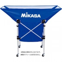 MIKASA（ミカサ）【幕体のみ】携帯用折り畳み式ボールカゴ（舟型）用幕体 ブルー【ACBB210BL】