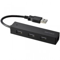 バッファロー（サプライ） USB2.0 バスパワー 4ポート ハブ ブラック BSH4U050U2BK