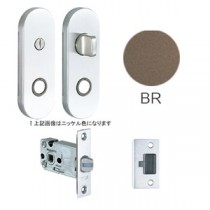 ミニケース小判座内締錠セット LS-3K13-Br B／S51mm