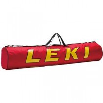 ノルディックウォーキングポール用 トレーナーポールバッグ 140 【15ペア レッド】 140×28cm 『LEKI レキ』 〔アウトドア〕