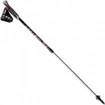 ノルディックウォーキングポール/ストック 【ブラック】 98～130cm アルミ 『LEKI レキ スピン Int'L』 〔アウトドア レジャー〕