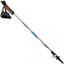 ノルディックウォーキングポール 【ブルー】 70.5～110cm アルミ 『LEKI レキ バリオSL』 〔アウトドア レジャー〕