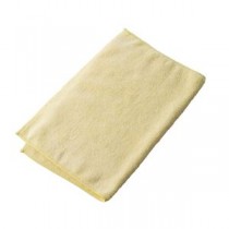 (まとめ) マイクロファイバークロス/掃除用品 【エコノミー(10枚入) イエロー】 約300×400mm 【×3セット】