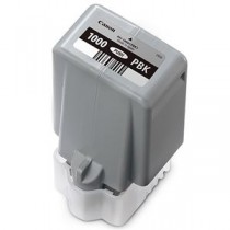 (まとめ）キヤノン インクタンクPFI-1000PBK フォトブラック 80ml 0546C004 1個【×3セット】