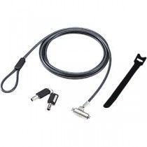 (まとめ）エレコム セキュリティワイヤーロックスタンダード シリンダー錠/NanoSaver(2.5×6)互換 ESL-702 1個【×3セット】