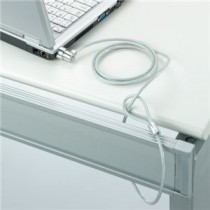 (まとめ）ライオン事務器パソコン用持出し防止ロック MB-04NC 1パック【×3セット】