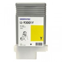 (まとめ）グラフテック インクタンク イエロー130ml IJ-93001Y 1個【×3セット】