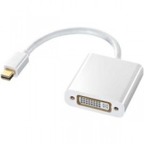 (まとめ）サンワサプライ MiniDisplayPort-DVI変換アダプタ ホワイト AD-MDPDVA01 1個【×3セット】