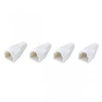 (まとめ）サンワサプライ モジュラーカバー先付けタイプ ホワイト ADT-MC4W-100 1セット(100個)【×3セット】