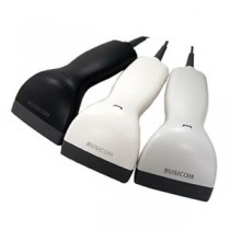 (まとめ）ビジコム バーコードリーダー2アレンジCCD USB ブラック BC-BR900L-B 1台【×3セット】