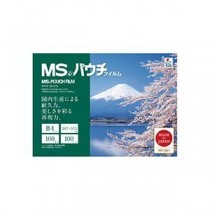 (まとめ）明光商会 MSパウチ B4 100μ MPF100-267375 1パック(100枚)【×3セット】