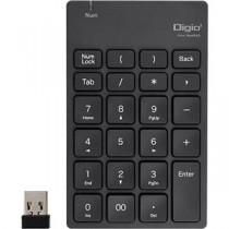 (まとめ) ナカバヤシ 静音テンキーボードUSB無線タイプ ブラック TNK-SR227BK 1台 【×5セット】