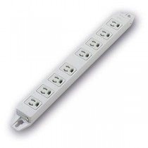 (まとめ) パナソニック マグネット付 OAタップ3P・8個口 グレー ケーブルなし WCH2408H 1個 【×5セット】