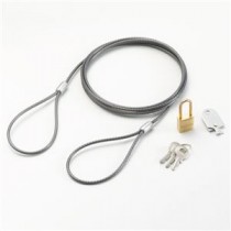 (まとめ) ライオン事務器パソコン用持出し防止ロック MB-02NPN 1パック 【×5セット】