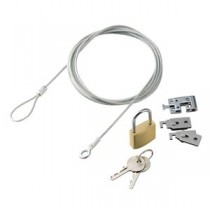 (まとめ) エレコム凹型、凸型スロット両対応セキュリティロック ESL-25 1パック 【×5セット】