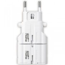 (まとめ) サンワサプライ 海外電源変換アダプタホワイト TR-AD4W 1個 【×5セット】